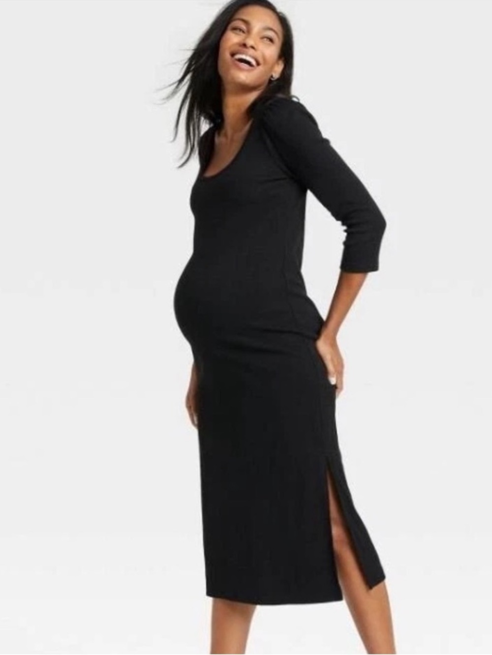 The Nines by HATCH
Classic Black maternity
Dress Size XS.